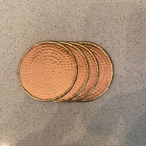 Anthropologie drink coasters set of 4